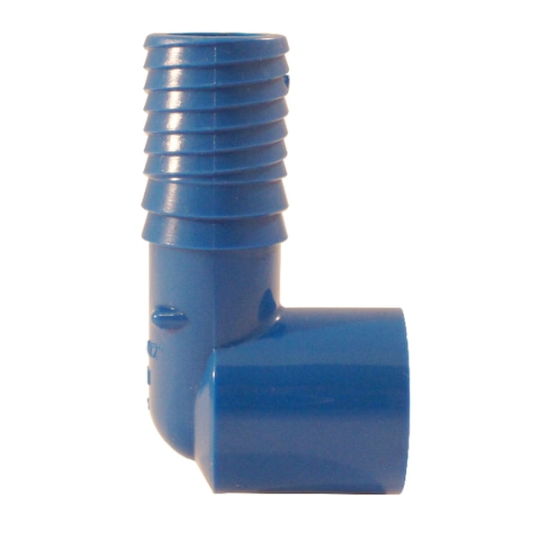 Blue Twister Apollo Blue Twister 1/2 in. Insert in to X 1/2 in. D Insert Acetal Elbow 1 pk ABTFE12 - main